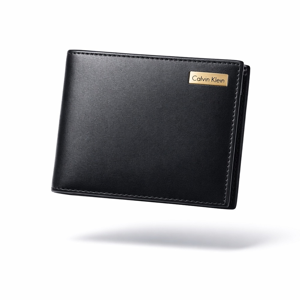 Calvin Klein Black Leather Wallet